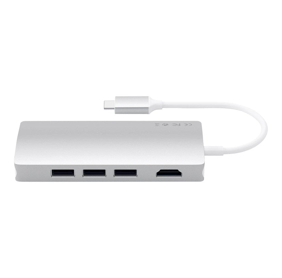 Satechi Aluminum Multi-Port Adapter V2 Dock - Silver