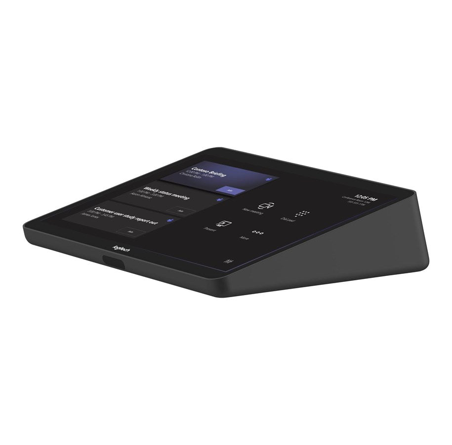 Logitech BASE Microsoft Teams Rooms (no AV) with Tap + Intel NUC - video conferencing kit - with Intel NUC NUC8i7BEH (8th Gen Core i7 8GB RAM 240GB SSD) JumpStart (90 days)