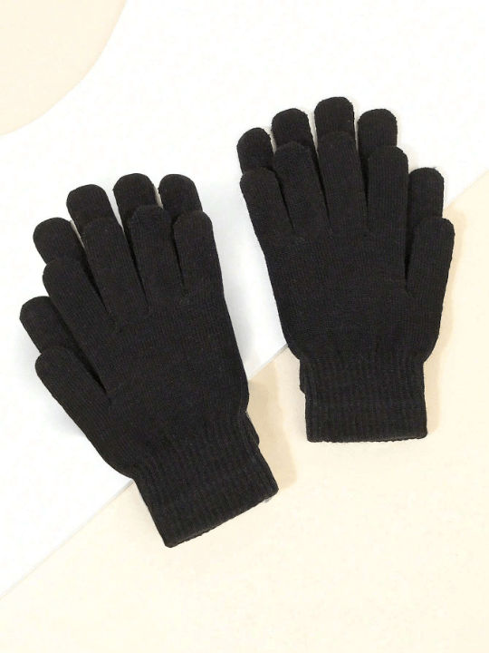 2pairs Solid Gloves - Lolli World Marketplace