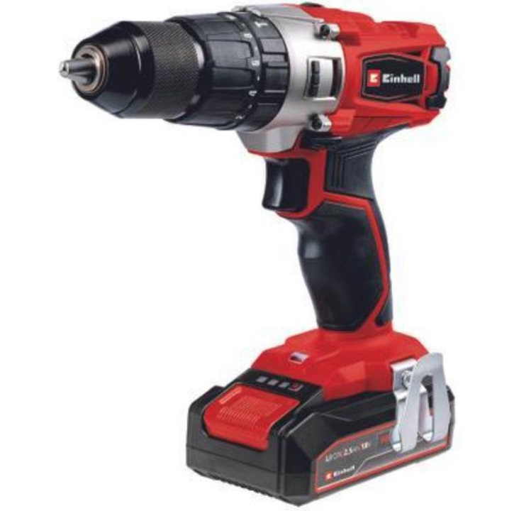 Einhell TE-CD 18/2 Cordless impact drill 44 Nm 1x 18 V/2.5 Ah battery
