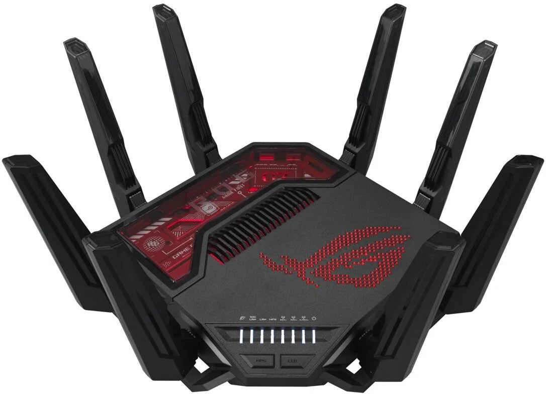 ASUS ROG Rapture GT-BE19000 Router 802.11a/b/g/n/ac/ax/be (Wi-Fi 7)