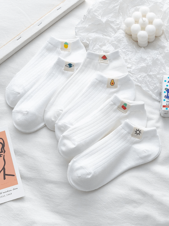 6pairs Fruit Patch Ankle Socks - Lolli World Marketplace