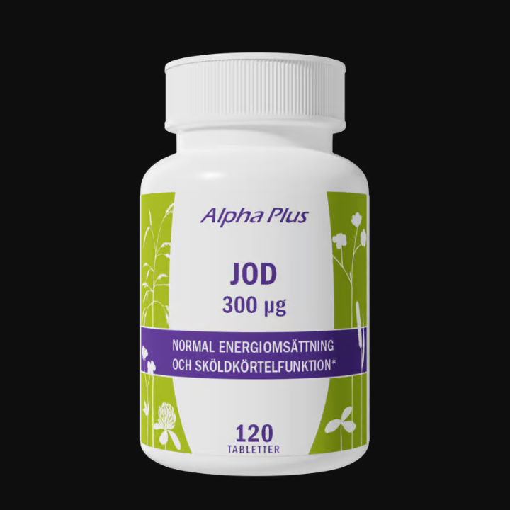 Alpha Plus Iodine 300 µg 120 tablets
