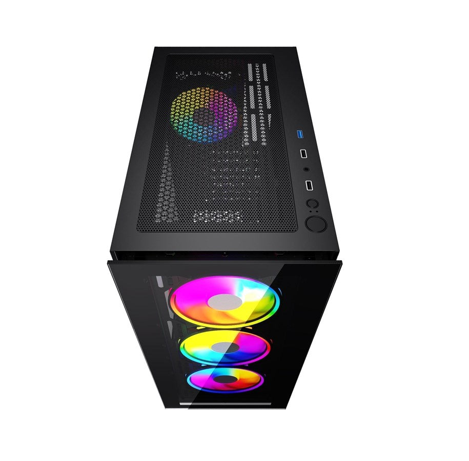 DUTZO Gaming Wildfire 2023 Edition / Radeon RX 6700 XT / Ryzen 5 5600 / 16 GB RAM / 1 TB