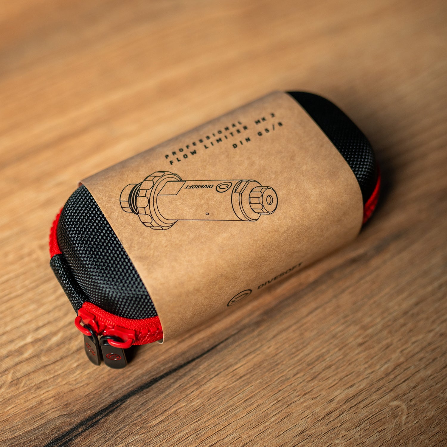 Divesoft Professional Flow limiter Mk2 DIN G5/8