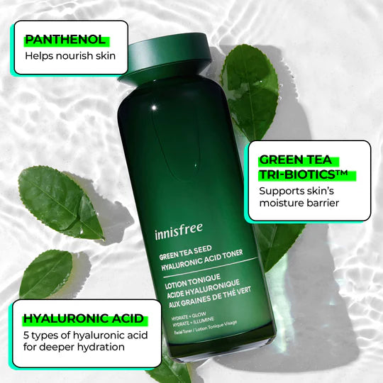 Innisfree Green Tea Hyaluronic Acid Toner