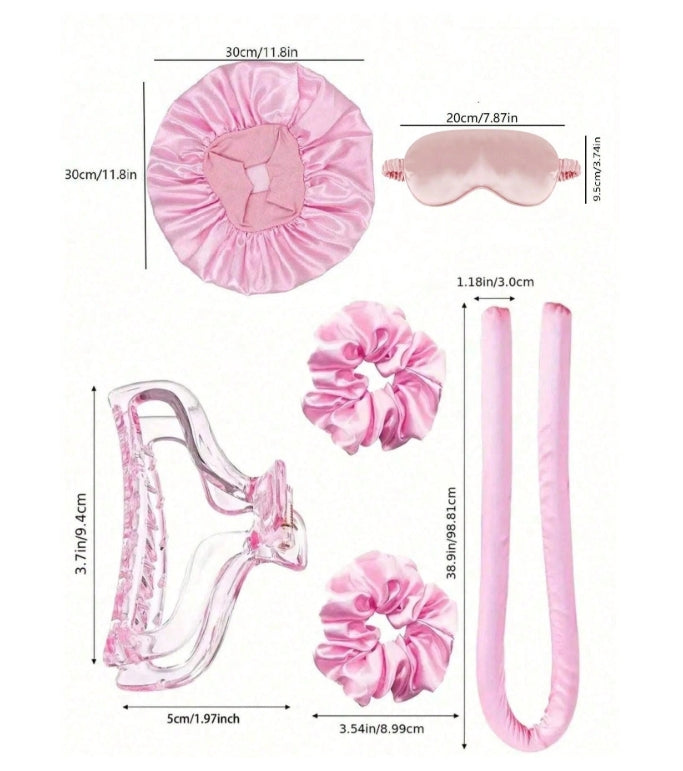 6-Pieces Hair Styling Sleeping Beauty Set