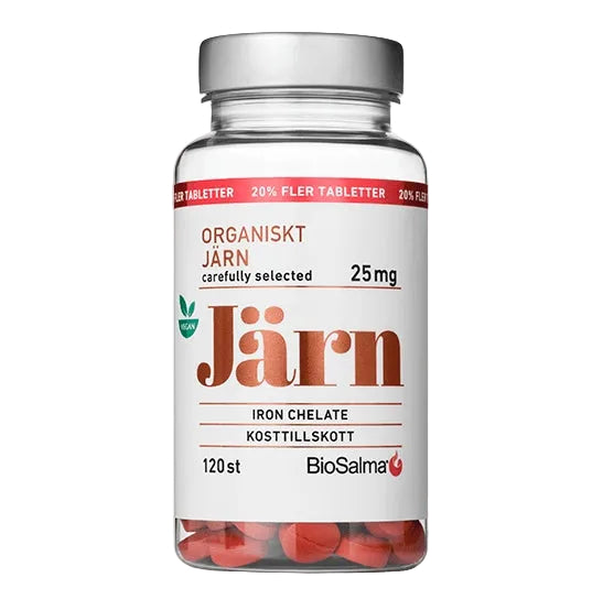 BioSalma Iron Chelated 120 Tablets