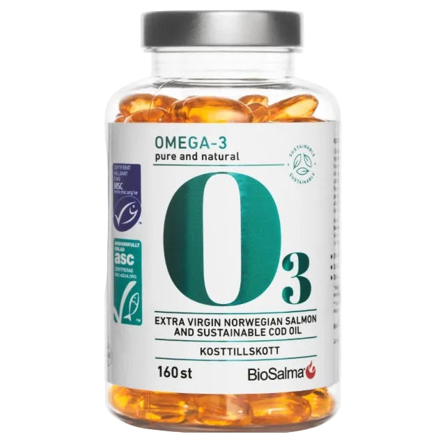 BioSalma Eco-labelled Omega-3 Pure & Natural 160 pcs