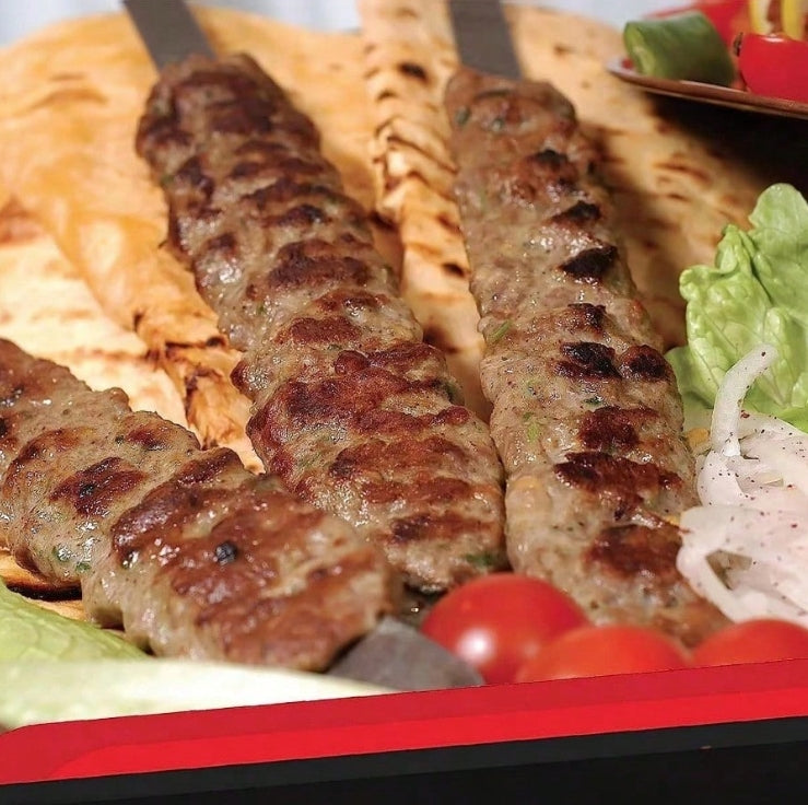 Skewer Kebab Maker Grill Outdoor BBQ Meat String Device Tool