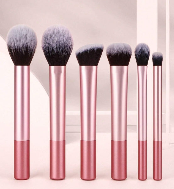 6-Pieces Professional Cosmetic Brush Set