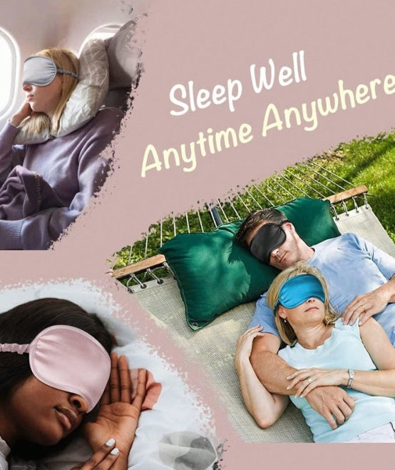 Satin Silk-Like Sleep Eye Mask
