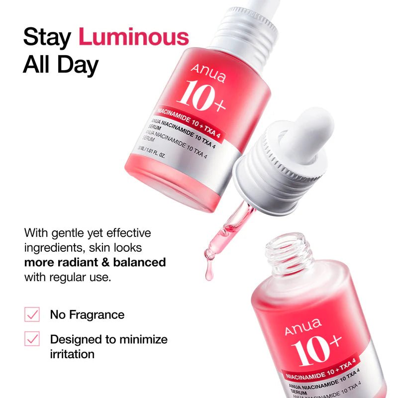 Anua NIACINAMIDE 10%+TXA 4% K - Beauty Serum 30ml
