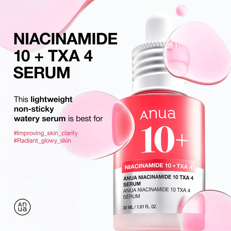 Anua NIACINAMIDE 10%+TXA 4% K-Beauty Serum 30ml