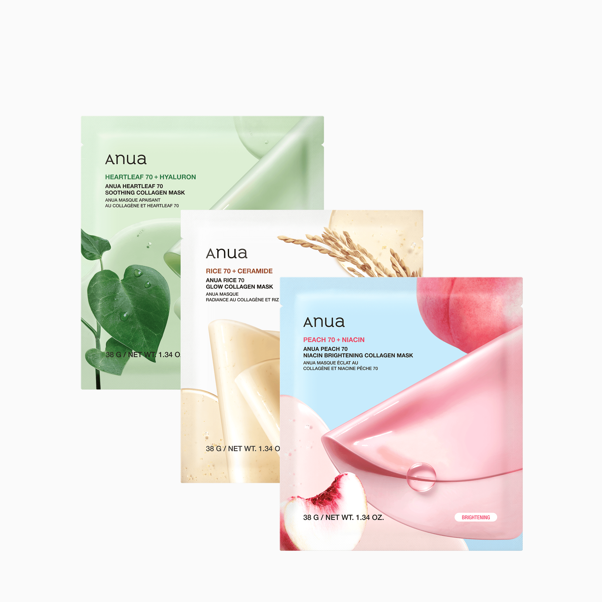Anua Collagen Mask Trio