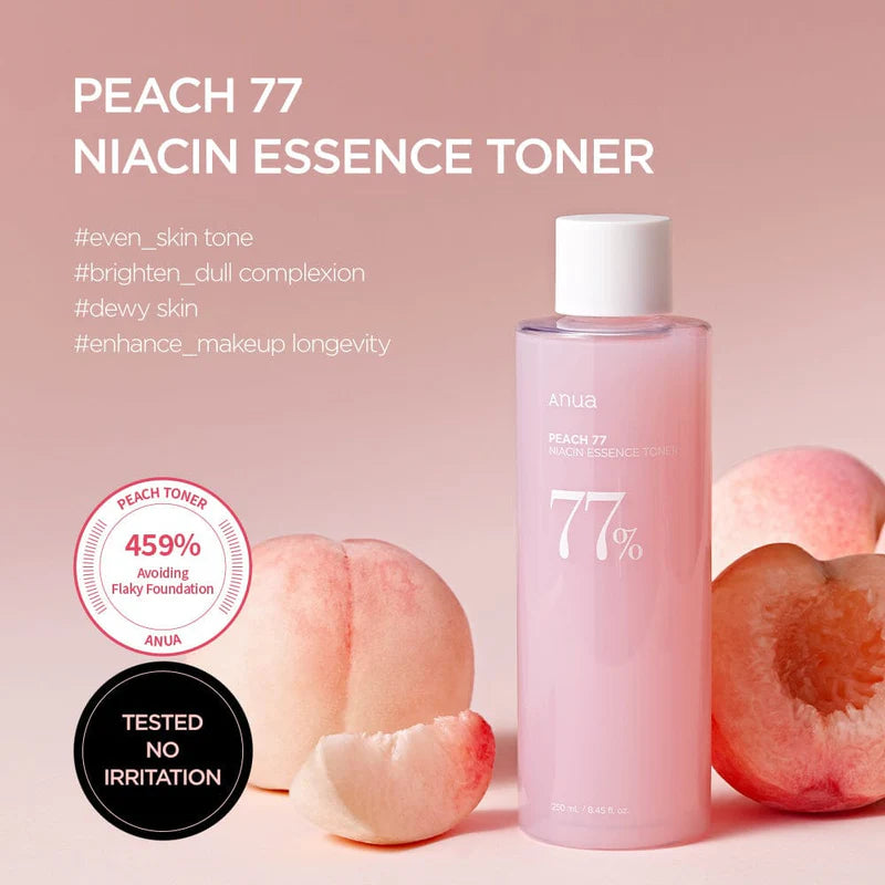 Anua Peach 77 Niacin Essence K-Beauty Toner