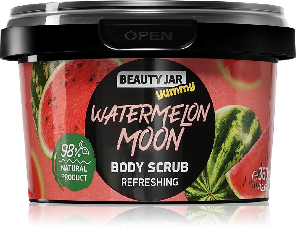 Beauty Jar Yummy Watermelon Moon Body scrub with a refreshing effect