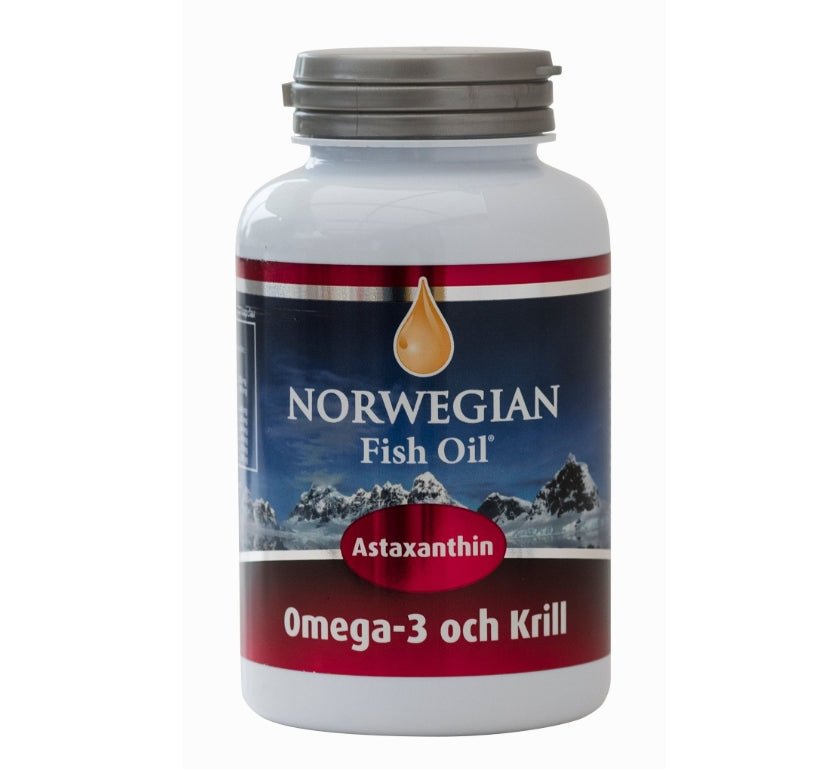 Biosan Norwegian Fish Oil Omega - 3 and Krill 120 capsules