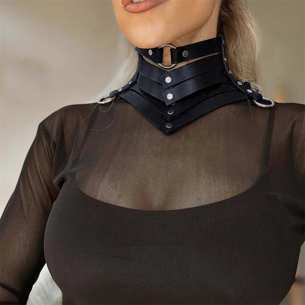 Black Sexy Trendy Rock Gothic Collar Necklaces