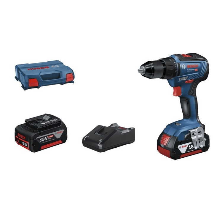 Bosch DRILL/SCREW MACHINE GSR 18V - 55 2X4 L - CASE - Lolli World Marketplace