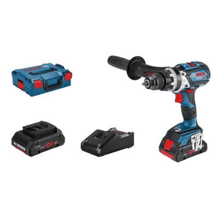 Bosch HAMMER DRILL GSB 18V - 110 C 2X4A PC LB - Lolli World Marketplace