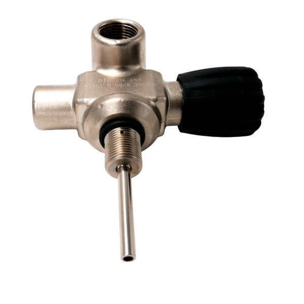 M25x2 SCUBA Diving Cylinder DIN 300 Bar Green Handle Valve EN144