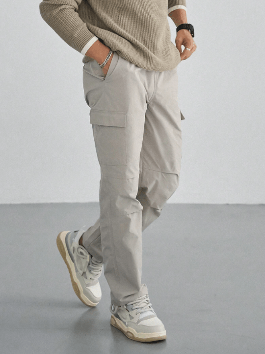 DAZY Men Flap Pocket Side Cargo Pants - Lolli World Marketplace