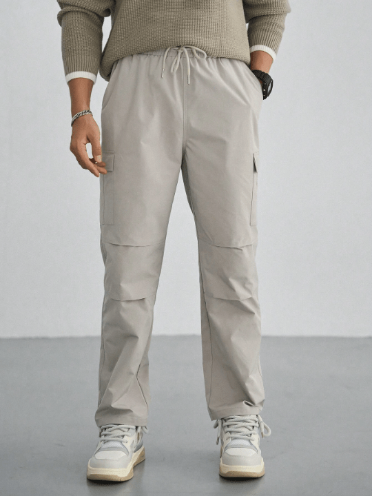 DAZY Men Flap Pocket Side Cargo Pants - Lolli World Marketplace