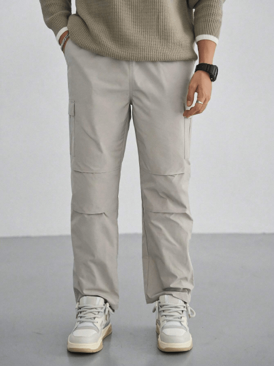 DAZY Men Flap Pocket Side Cargo Pants - Lolli World Marketplace