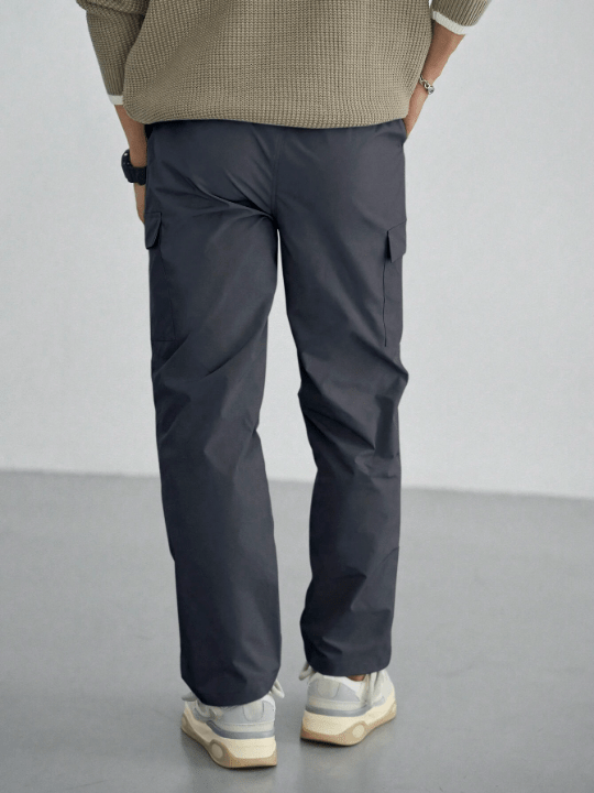 DAZY Men's Solid Color Straight - Fit Cargo Pants - Lolli World Marketplace