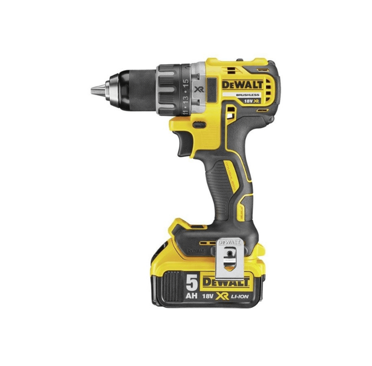 Dewalt 18V XR Brushless Compact Drill Driver - 2 x 5Ah - Lolli World Marketplace