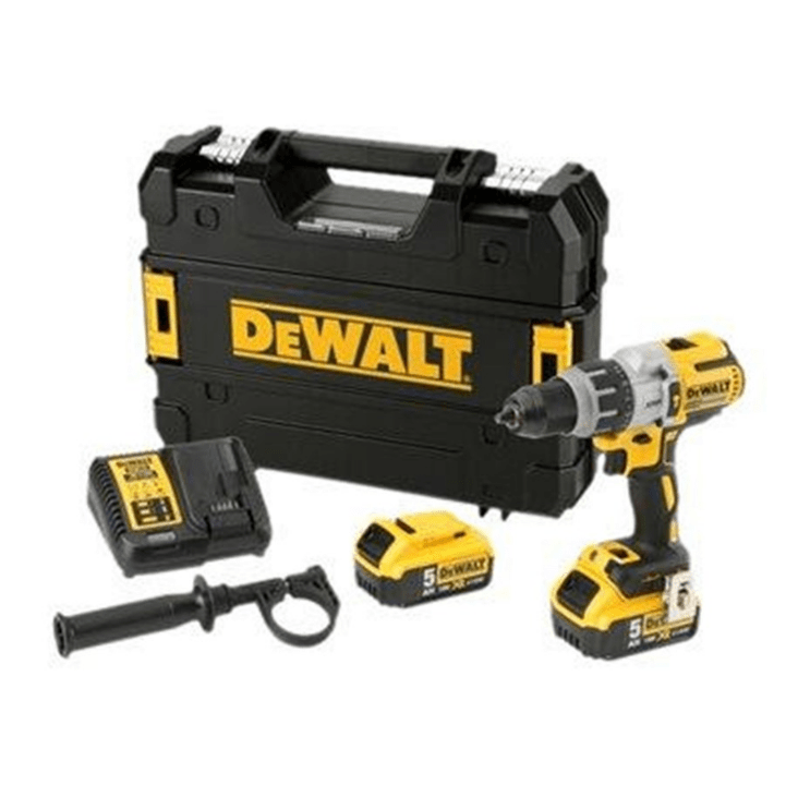 Dewalt 18V XR XRP Hammer Drill Driver - 2 x 5Ah - Lolli World Marketplace