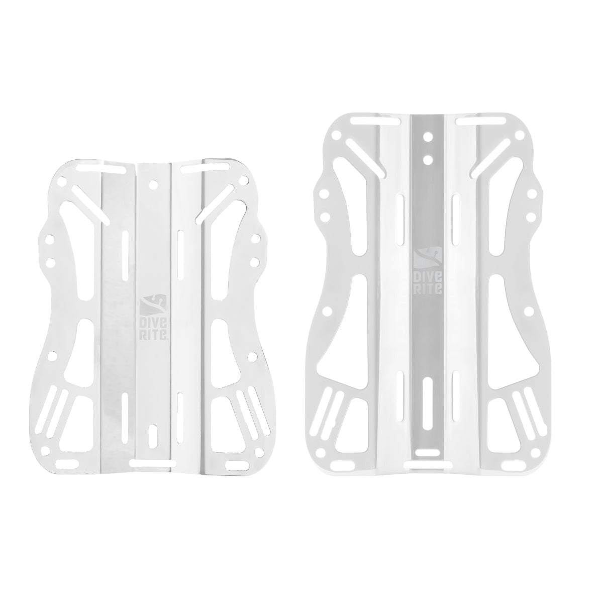 Dive Rite Short Stainless Steel Lite Backplate