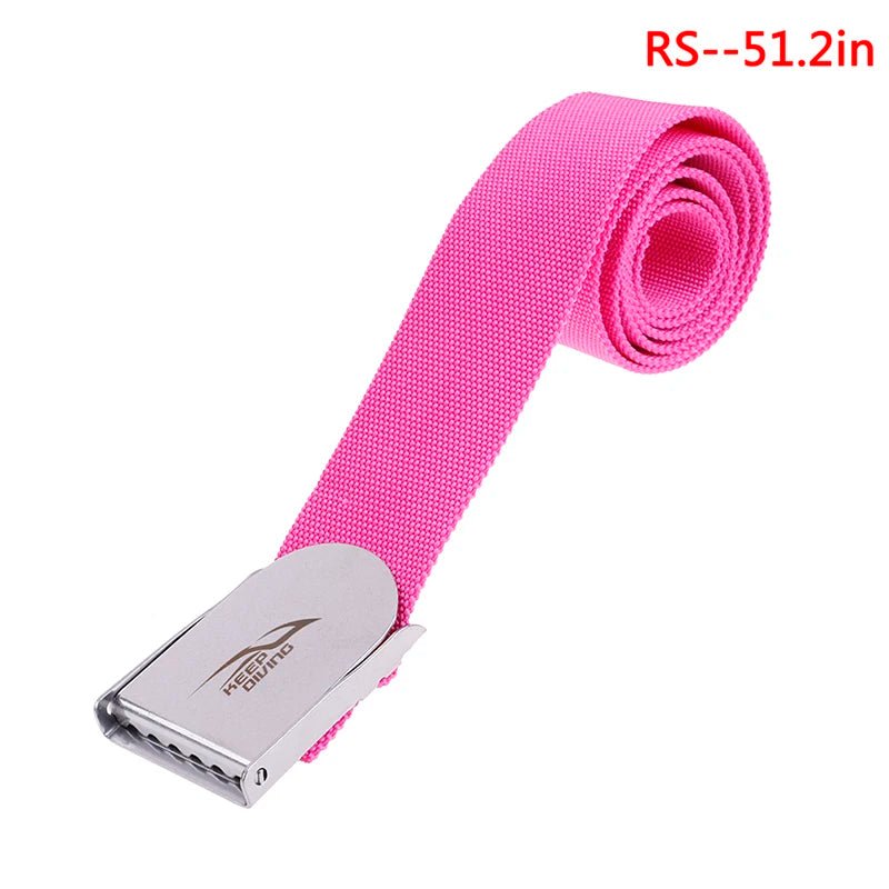 Diving Weight Webbing Waist Belt Diving Weight Belt with Quick Release Buckle Scuba Snorkeling Strap 1pc