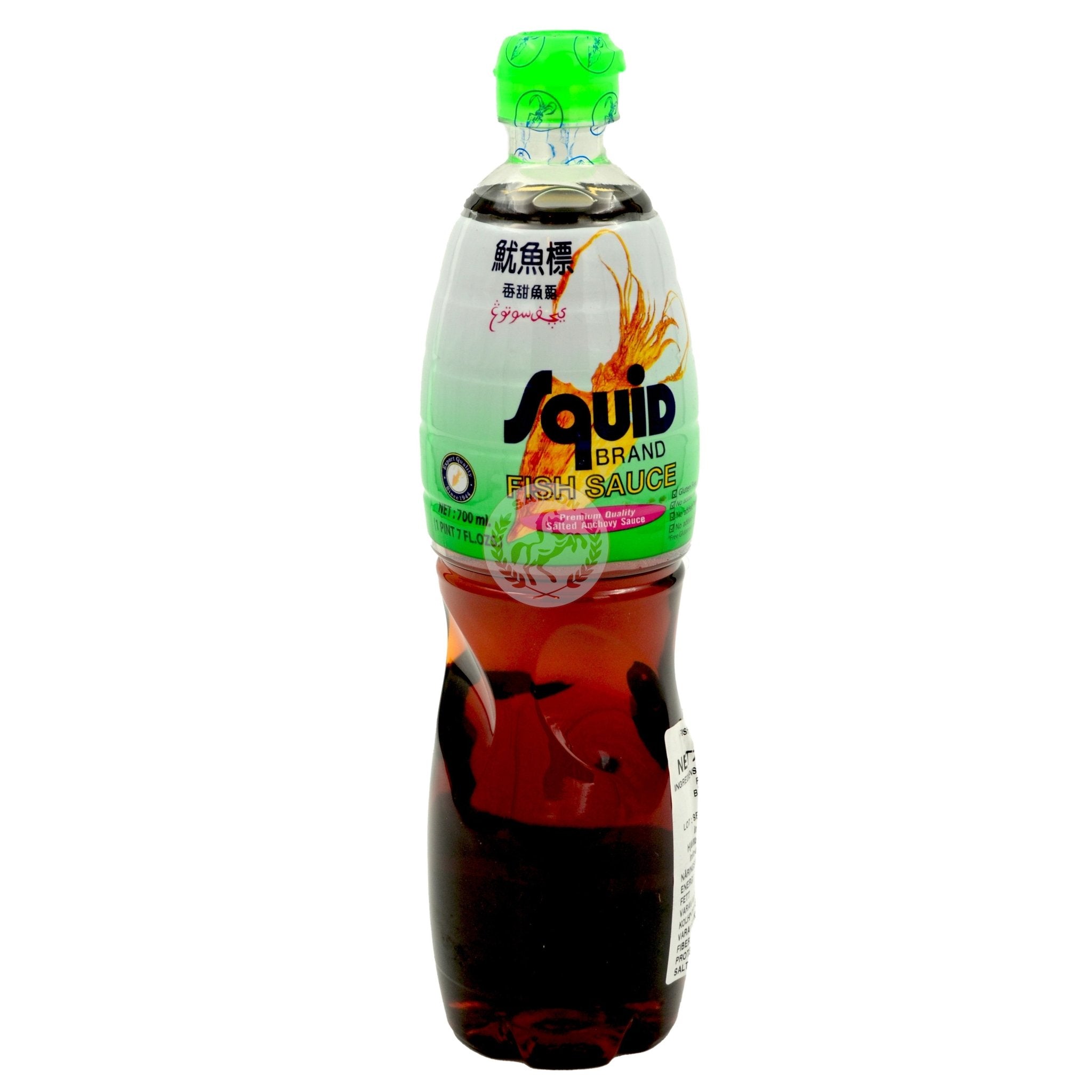 Fish Sauce Squid Brand 700ml plastic Bottle