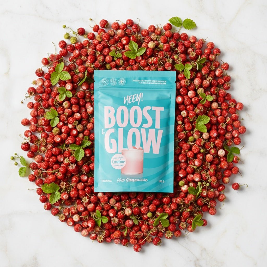 Hey! Boost & Glow Creatine + Collegan® Donuts 300 g