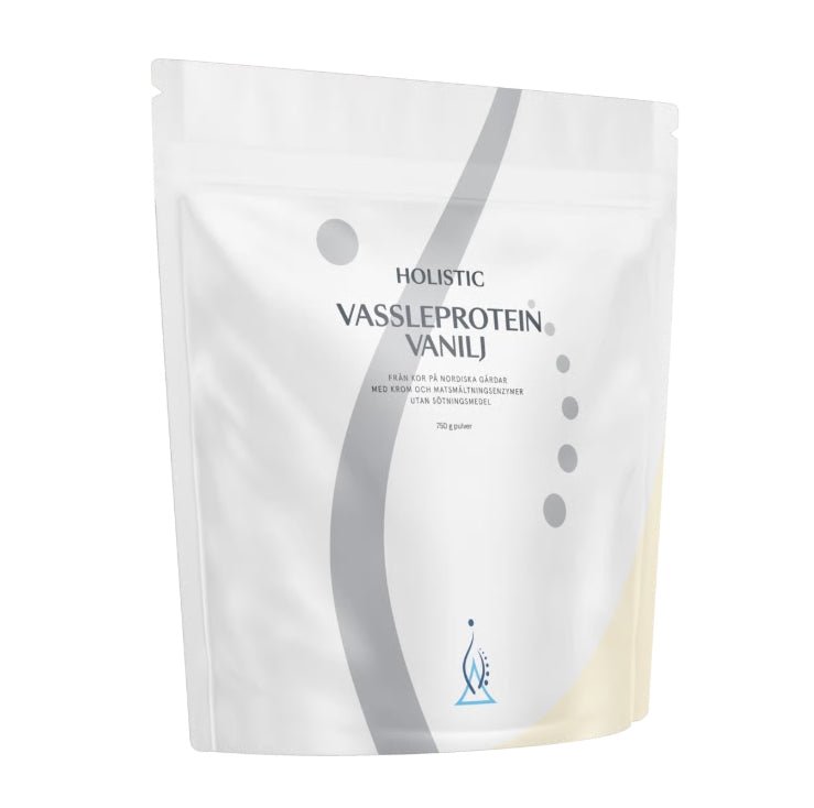 Holistic Whey Protein Vanilla Zip Bag 750g