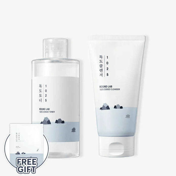 Round Lab 1025 Dokdo Cleanser + Dokdo Toner 200ml