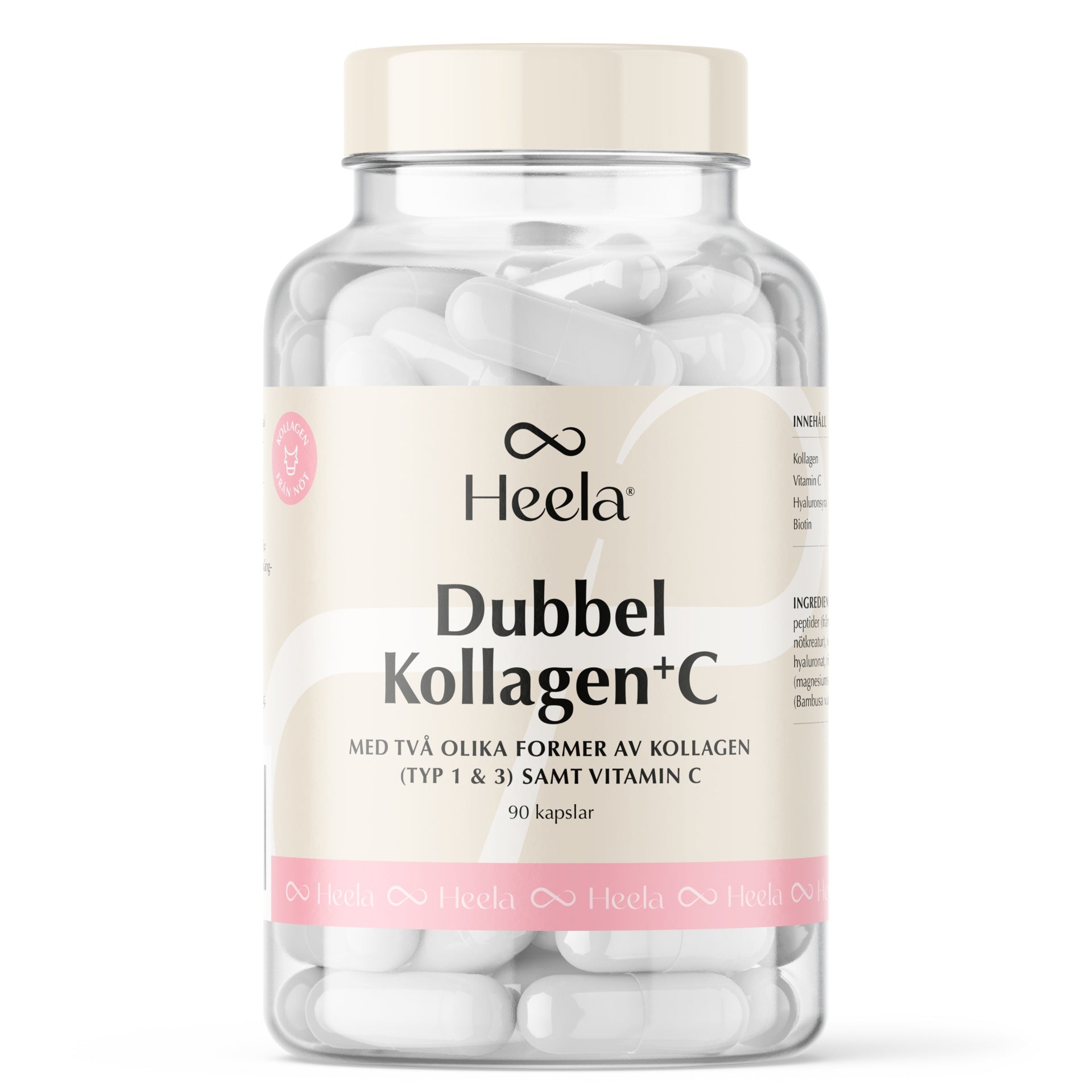 Heela Double Collagen + C 90 capsules