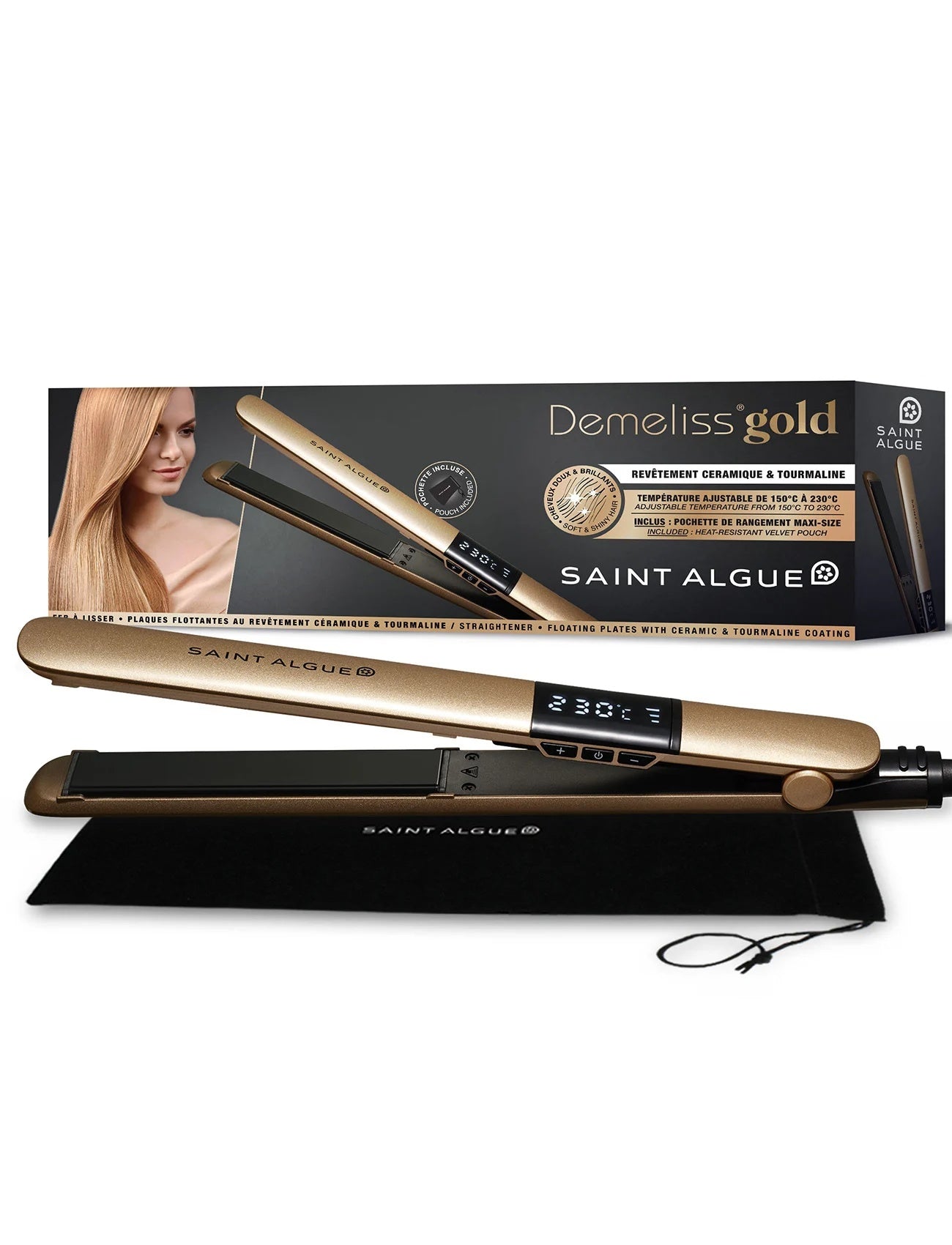 Demeliss Saint Algue Gold Nordic Straightener