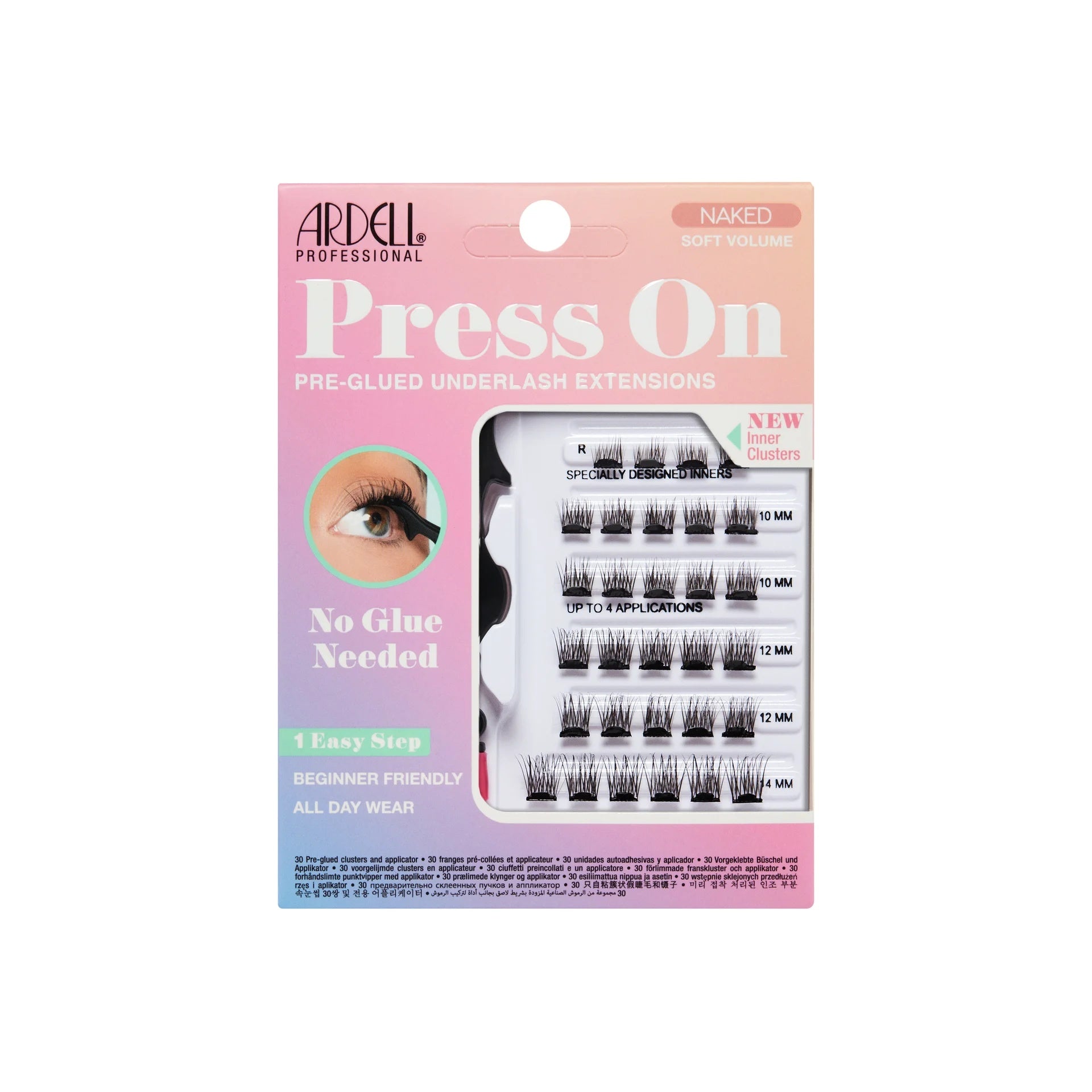Ardell Press On Naked Underlash Extensions Soft Volume 30 pcs