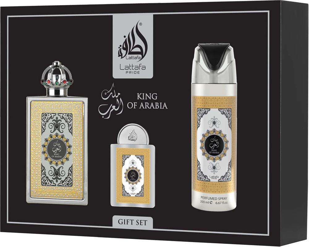 Lattafa King Of Arabia Men's Gift Box