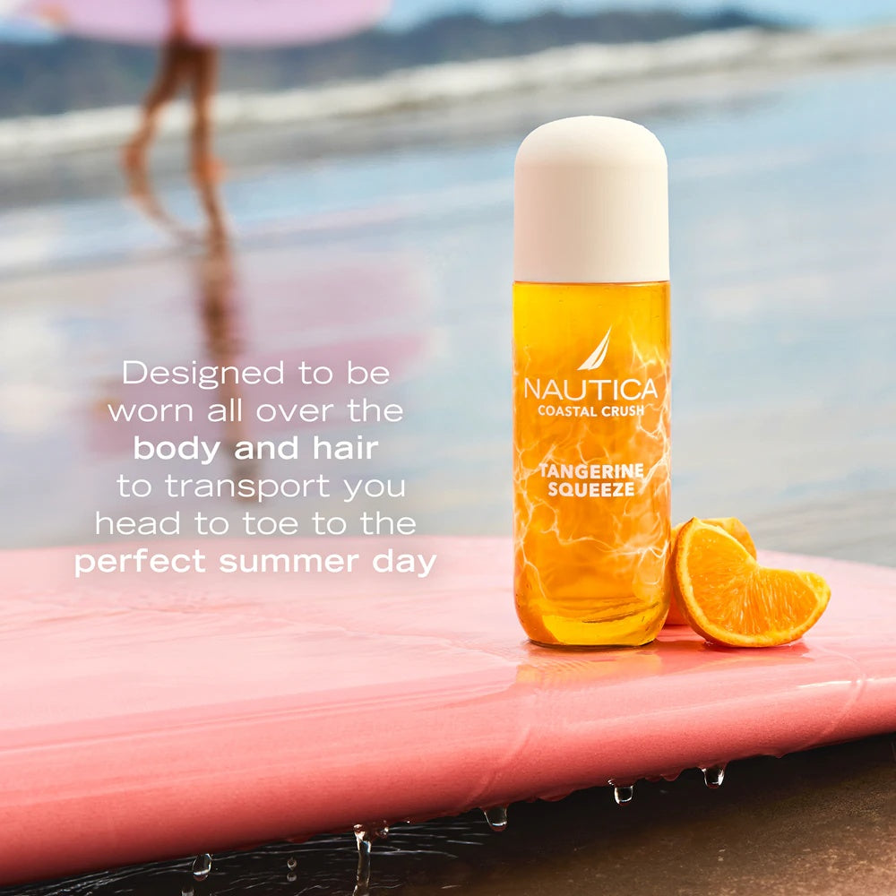 Nautica Coastal Crush Tangerine Squeeze Body Spray for Women
