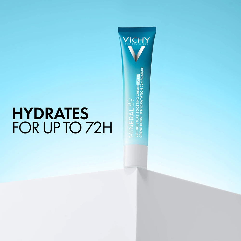 Vichy Minéral 89 72H Moisture Boosting Cream Fresh Moisturizing face cream with hyaluronic acid