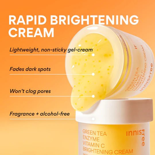 Innisfree Green Tea Enzyme Vitamin C Brightening Gel Cream