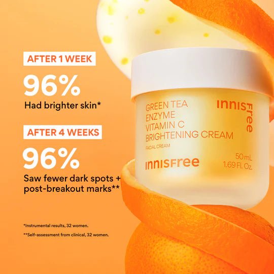 Innisfree Green Tea Enzyme Vitamin C Brightening Gel Cream