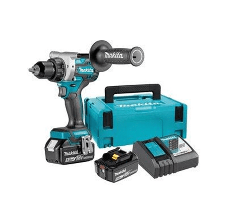 Makita DDF486RTJ - screwdriver - cordless - 2 - speed - 2 batteries - Lolli World Marketplace