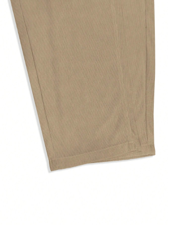 Manfinity Homme Loose - Fit Men's Casual Straight - Leg Pants - Lolli World Marketplace