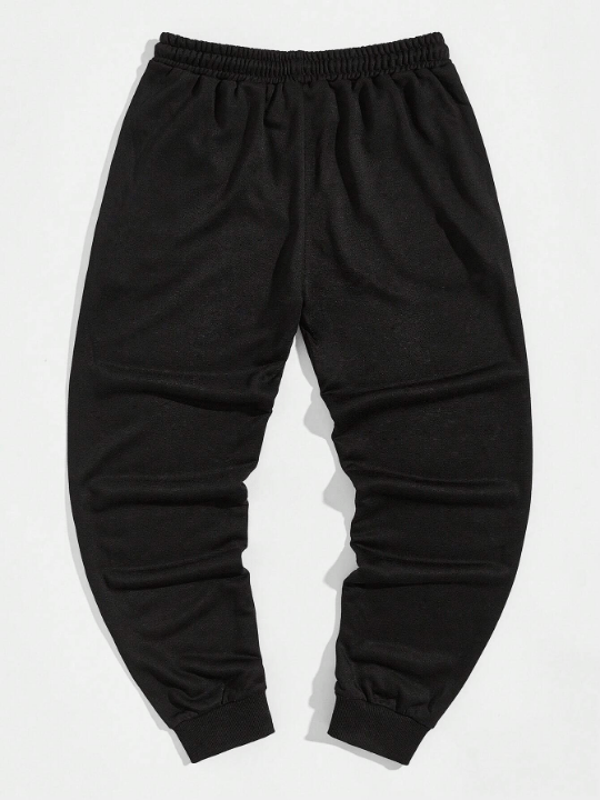 Manfinity Homme Loose Fit Men's Playing Card Printed Sweatpants With Drawstring Waist - Lolli World Marketplace