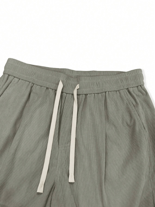 Manfinity Homme Loose Fit Men's Slant Pocket Straight Leg Pants - Lolli World Marketplace